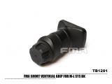 FMA Short Vertical Grip for M-L SYS BK TB1281-BK